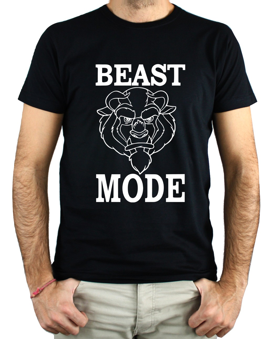 motivo Cuervo Caballo Camiseta Cine Beast Mode A lo bestia en camiseta